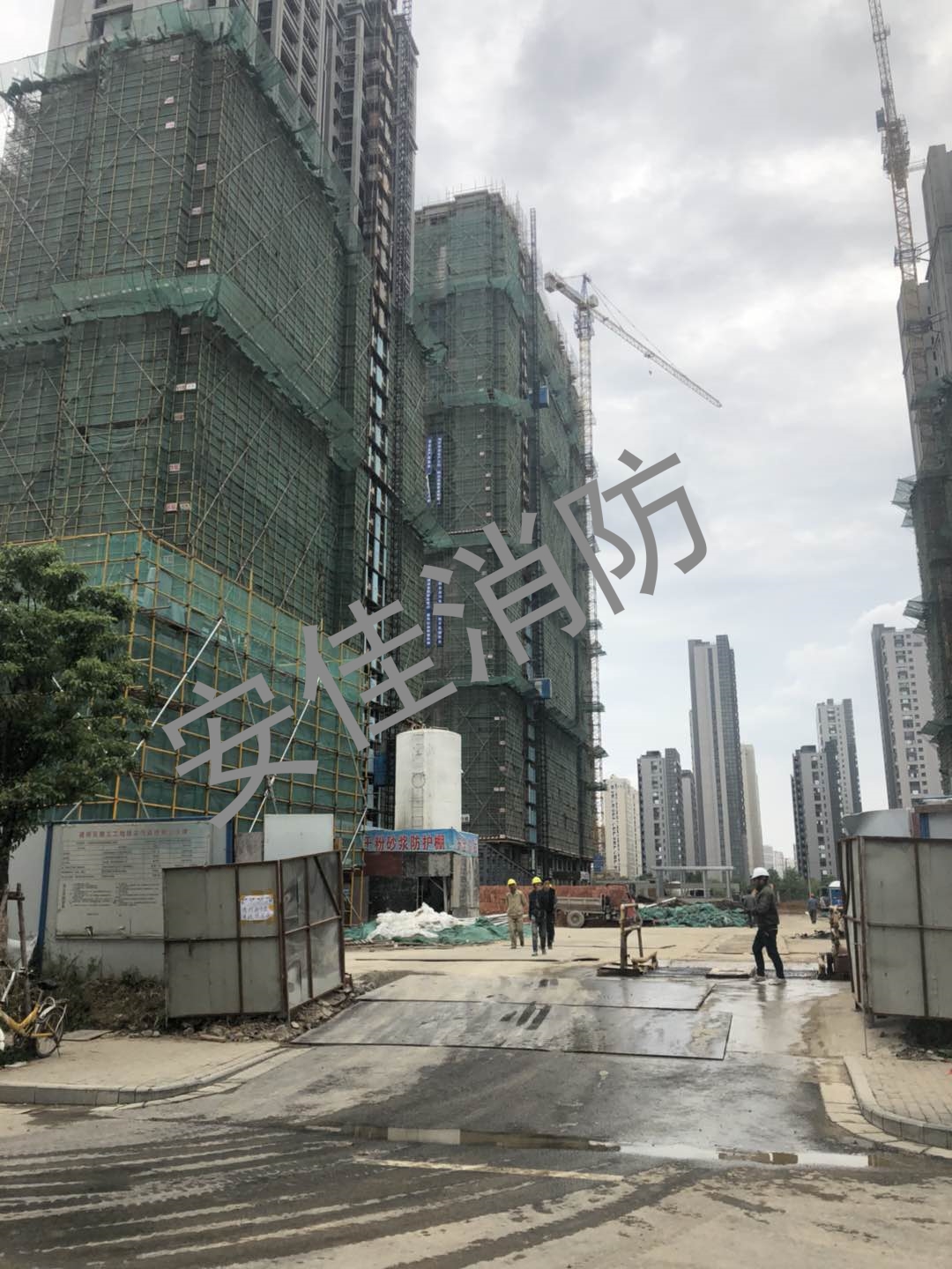 奥体建设-中和村钢质防火门购置案例